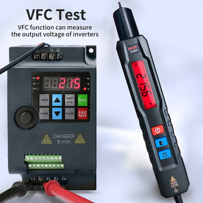 BSIDE A40 Intelligent Digital Multimeter, Infrared Temperature-testing, Non-Contact Electric Volt Pen, AC DC Dual Mode Thermometer, NCV VFC Alarm, Live Wire Check, Black - No Batteries