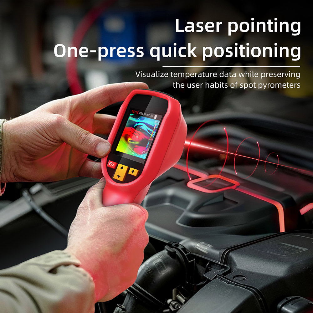 BSIDE HX1 Infrared Thermal Imager, 240*240P, 2.4 Inch LCD Screen, IP54 Protection