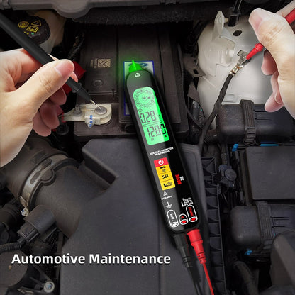 BSIDE S6 Voltage Detector Multimeter Voltage Detector Pen AC/DC Voltage Tester - Black