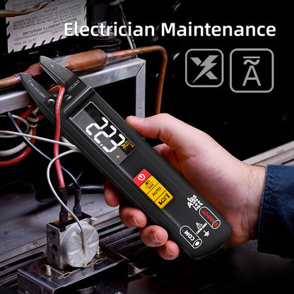BSIDE U1 Digital Clamp Multimeter, Electric Tester Pen, Bright LED Flashlight, DC AC 100A Pliers, T-RMS Current