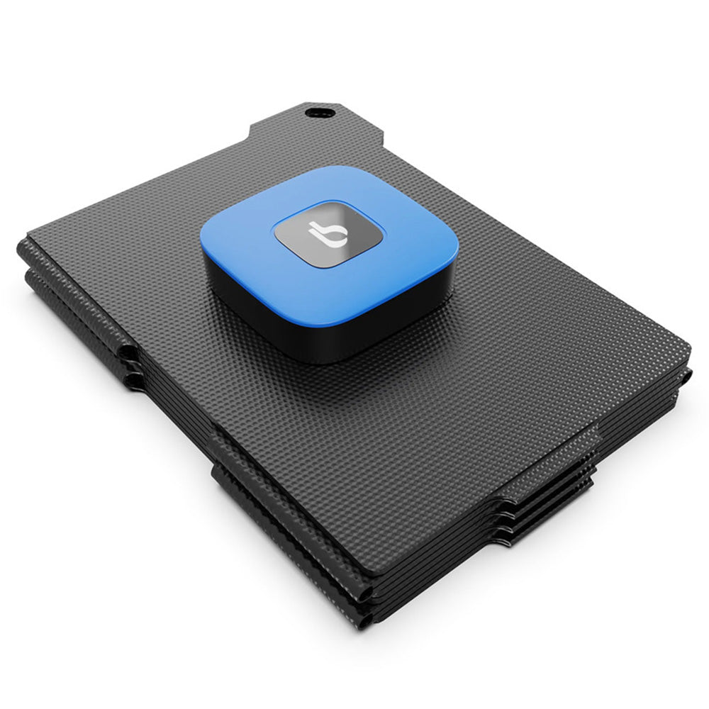 BigBlue P25 25W Portable Solar Panel Charger, USB-A and USB-C Ports, IP68 Waterproof, for Backpacking Compatible with Cellphones, Tablets, Power Bank