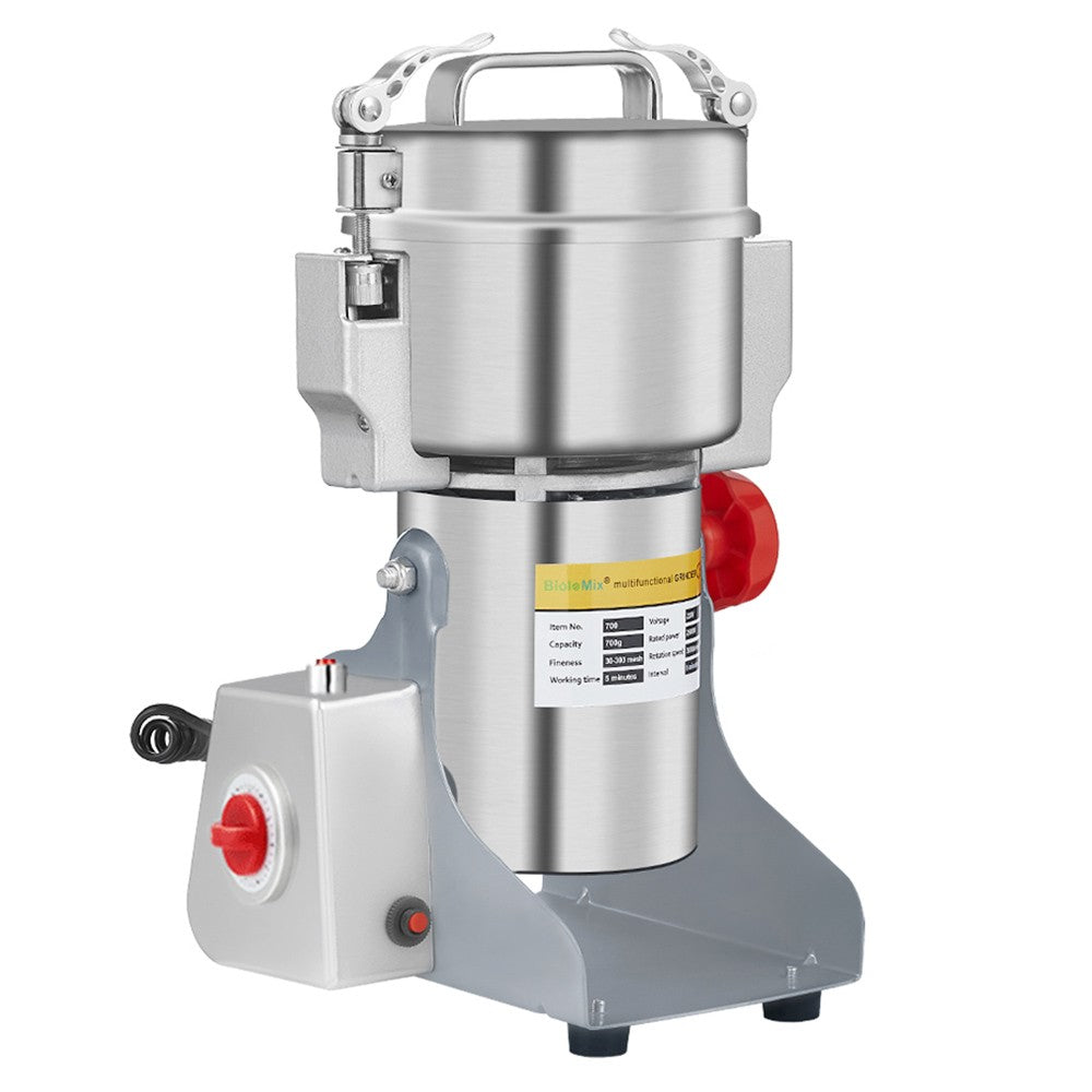 BioloMix Mill Grinder, Swing 800g Grains Grinder, Multifunction Portable Kitchen Grinder for Coffee