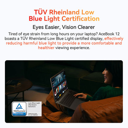 Blackview Acebook 12 Laptop, 16 inch 1920*1200 IPS Screen, Intel Core i5-1030NG7 4 Cores Max 3.5GHz, 16GB RAM 512GB SSD, WiFi 5 Bluetooth 4.2, 1*Full-featured Type-C, 2* USB 3.2, 1* USB 2.0, 1* HDMI, 1* SD Card, 1* Audio Jack, 57Wh Battery