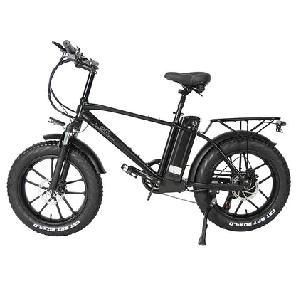CMACEWHEEL T20 Electric Bike 20*4.0 inch CST Fat Tire 750W Motor 45km/h Max Speed 48V 17Ah Battery - Black