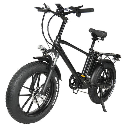 CMACEWHEEL T20 Electric Bike 20*4.0 inch CST Fat Tire 750W Motor 45km/h Max Speed 48V 17Ah Battery - Black