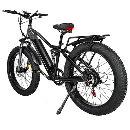 CMACEWHEEL TP26 Electric Bike 26*4.0 inch CST Tire 750W Motor 40-45km/h Max Speed 17Ah Battery