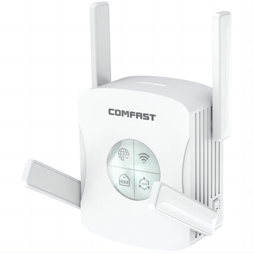 COMFAST CF-XR183 Wireless Router Repeater up to 1200M 4*2dBi Antennas WiFi Signal Repeater, WiFi 6 - US