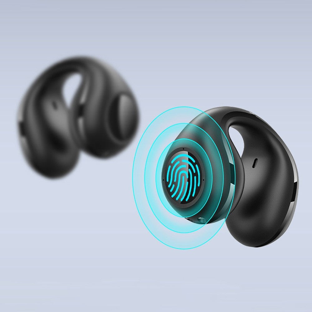 Coowoo Air Pro 6 Bluetooth Clip-on Open Ear Headphones - White