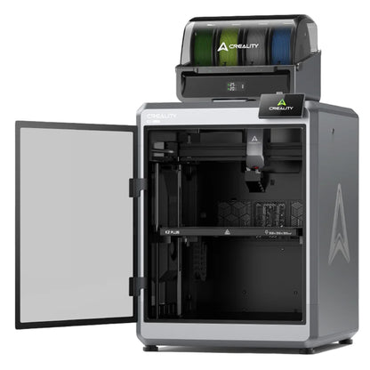 Creality K2 Plus Combo 3D Printer with CFS, 600mm/s, Multi-Color Printing, Apus Extruder, Tilt Detection, FOC Closed-Loop Motors, Active Chamber Heater, 350x350x350mm