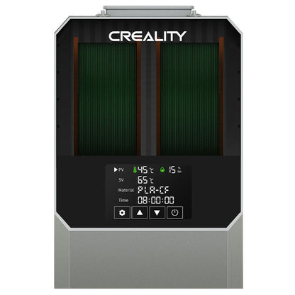 Creality Space Pi Plus Filament Dryer Box, 2 Rolls Capacity, PTC 360 Degrees Hot-Air Heating, 48H Timer, LCD Touch Screen