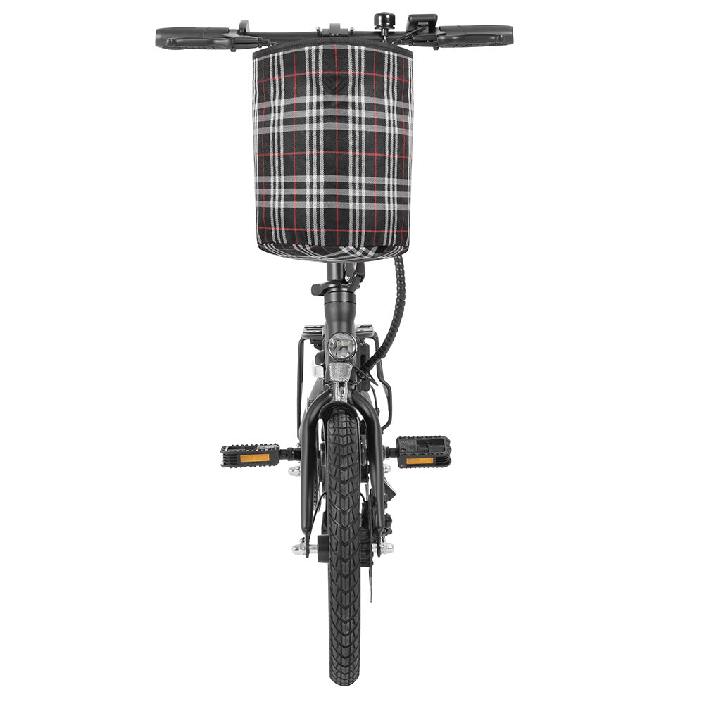 DYU A1F Pro Folding Electric Bike, 250W Motor, 36V 7.5Ah Battery, 16*1.75-inch Tire, 25km/h Max Speed, 40km Max Range, Front &amp; Rear Disc Brakes, LCD Display