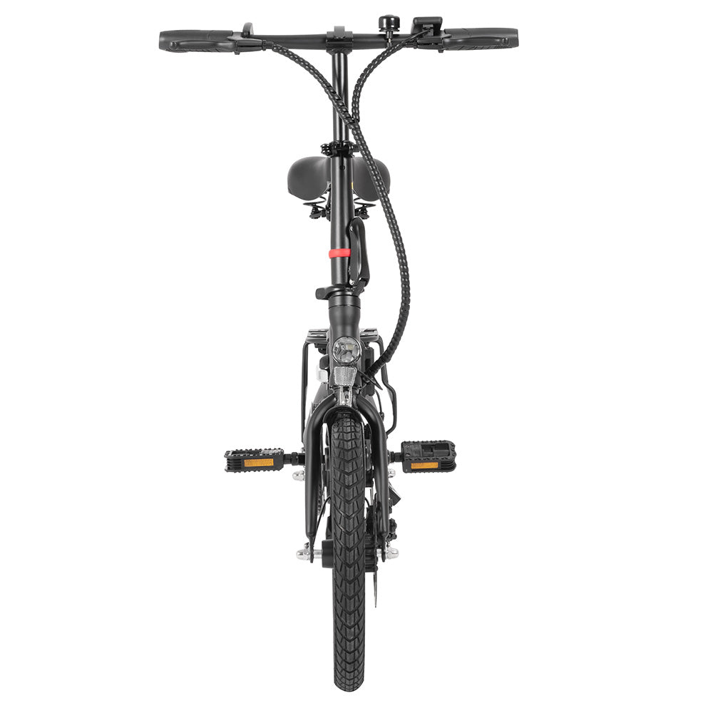 DYU A1F Pro Folding Electric Bike, 250W Motor, 36V 7.5Ah Battery, 16*1.75-inch Tire, 25km/h Max Speed, 40km Max Range, Front &amp; Rear Disc Brakes, LCD Display