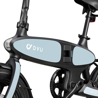 DYU C2 Electric Bike, 250W Motor, 48V 7.5Ah Battery, 16*2.5-inch Tires, 25km/h Max Speed, 40km Range, Dual Disc Brakes, LED Display