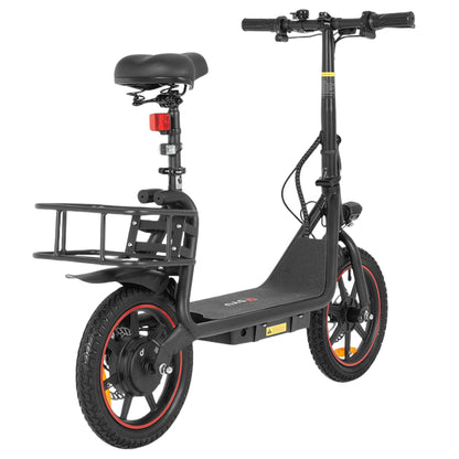 DYU C4 Folding Electric Scooter, 250W Motor, 36V 10AH Battery, 14 Inch Tires, 25km/h Max Speed, 42km Range, Front &amp; Rear Disc Brakes