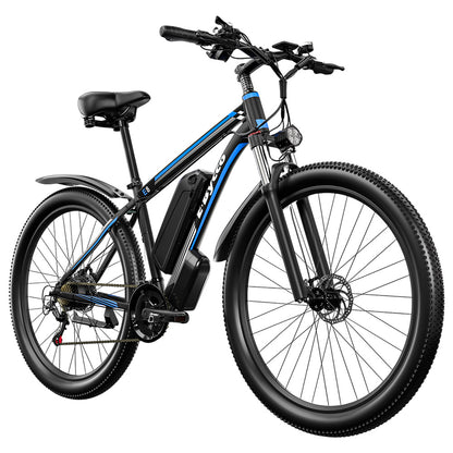 E·Bycco E8 Electric Bike, 750W Motor, 48V 17.5Ah Battery, 29-inch Tire, 55km/h Max Speed, 105km Range, Mechanical Disc Brake, Front Suspension Fork, Shimano 21-speed, LCD Display