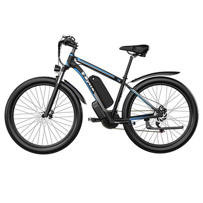 E·Bycco E8 Electric Bike, 750W Motor, 48V 17.5Ah Battery, 29-inch Tire, 55km/h Max Speed, 105km Range, Mechanical Disc Brake, Front Suspension Fork, Shimano 21-speed, LCD Display
