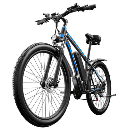 E·Bycco E8 Electric Bike, 750W Motor, 48V 17.5Ah Battery, 29-inch Tire, 55km/h Max Speed, 105km Range, Mechanical Disc Brake, Front Suspension Fork, Shimano 21-speed, LCD Display