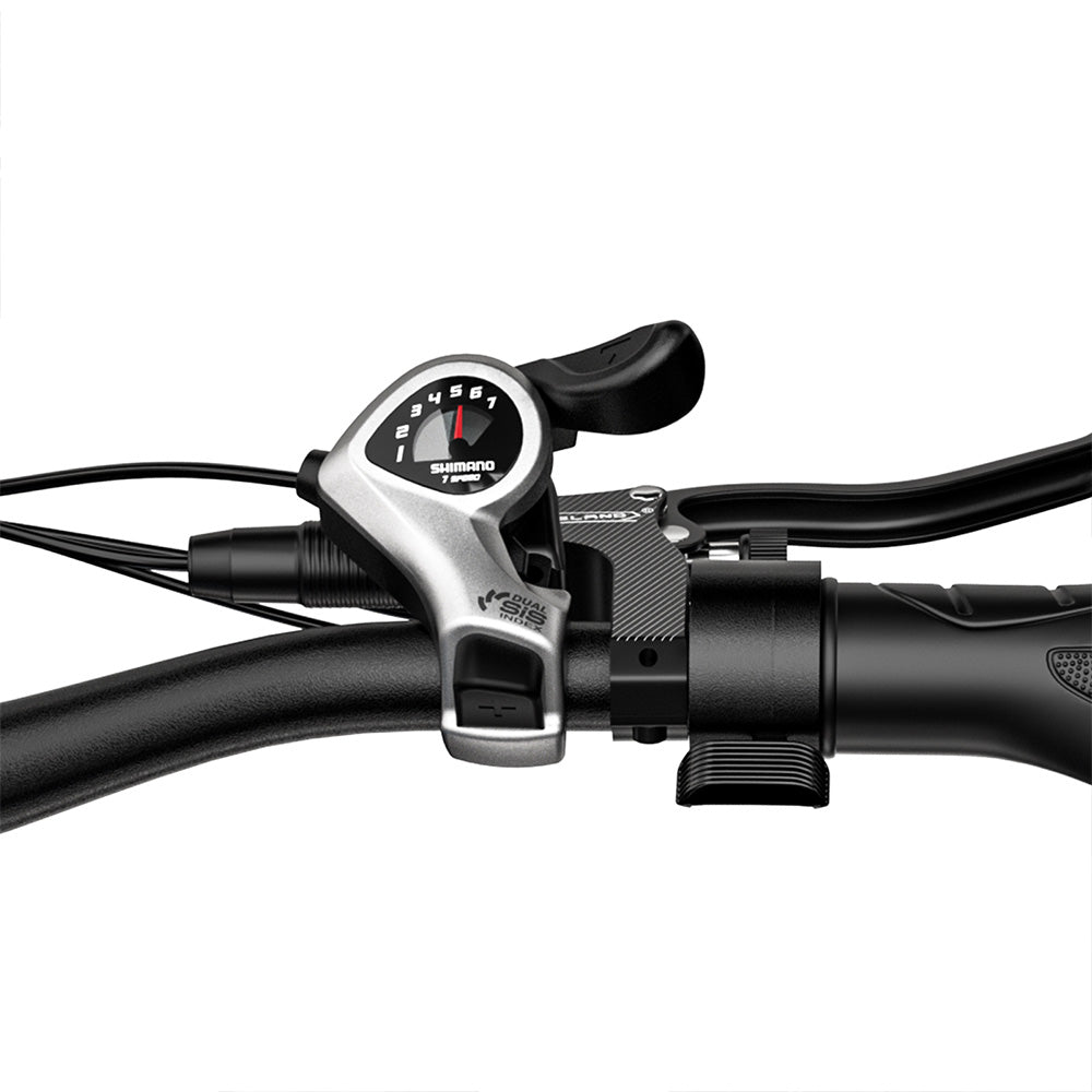 E·Bycco EB7Pro Electric Bike, 2*1000W Motor, 52V 23Ah Battery, 20*4.0 inch Fat Tire, 55km/h Max Speed, 130km Max Range, Hydraulic Disc Brakes, Full Suspension System, Shimano 7-Speed