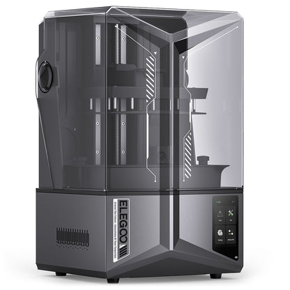 ELEGOO Saturn 4 Ultra 3D Printer, 10-inch 12K Mono LCD, Max 150mm/h Printing Speed, Tilt Release Technology, Auto Leveling, Flip-Up Cover, Smart Mechanical Sensor, AI Camera, 218.88x122.88x220mm³