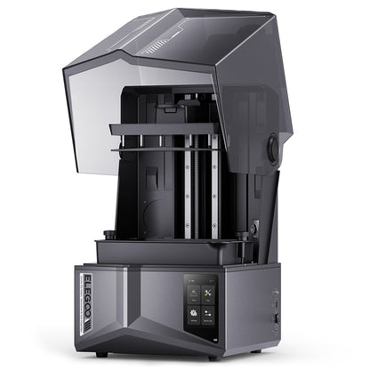 ELEGOO Saturn 4 Ultra 3D Printer, 10-inch 12K Mono LCD, Max 150mm/h Printing Speed, Tilt Release Technology, Auto Leveling, Flip-Up Cover, Smart Mechanical Sensor, AI Camera, 218.88x122.88x220mm³