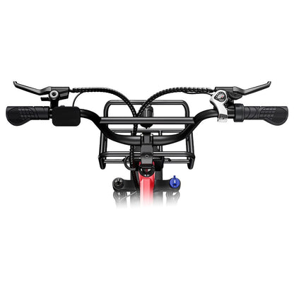 ENGWE L20 Electric Bike 20*4.0 inch Fat Tire 250W Motor 25km/h Max Speed 48V 13Ah Battery 140km Mileage Max Load 120kg Shimano 7-Speed Transmission - Red