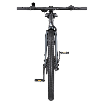 ENGWE P275 Pro City Electric Bike, 27.5'' Spoke Tires, 250W Bafang Brushless Mid-drive Motor, 3-level Automatic Gear Shifter, 36V 19.2Ah Removable Battery, 260km Max Range, Front &amp; Rear Hydraulic Disc Brake - Black