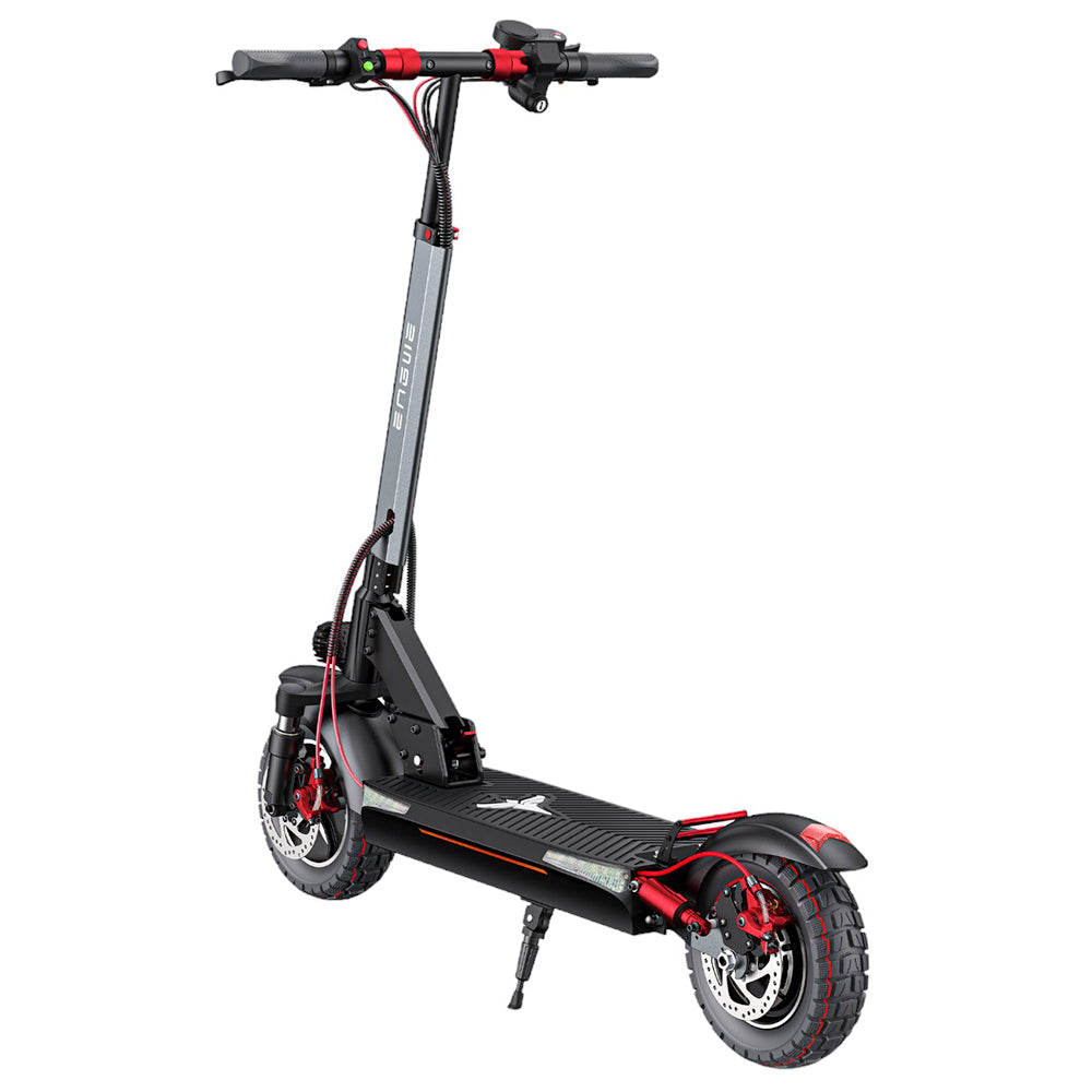 ENGWE Y600 Electric Scooter, 600W Motor, 48V 18.2Ah Battery, 10*4-inch Fat Tires, 25km/h Max Speed, 70km Range, Mechanical Disc Brake, Detachable Seat