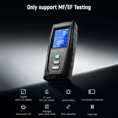 ERICKHILL RT-100 EMF Meter, Hand-held Electromagnetic Field Radiation Detector
