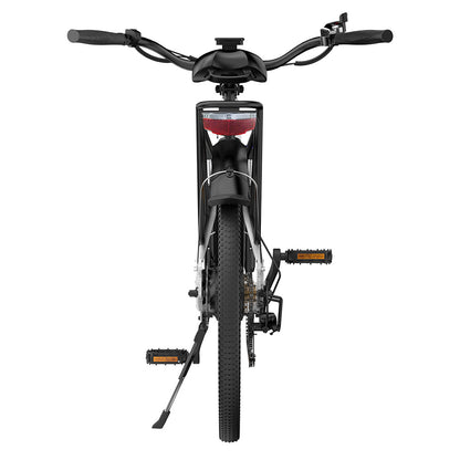 ESKUTE Polluno Plus Electric Bike, 250W Motor, 36V 20Ah Battery, 26*1.75-inch, 25km/h Max Speed, 100km Range, Mechanical Disc Brakes, Shimano 7-Speed - White