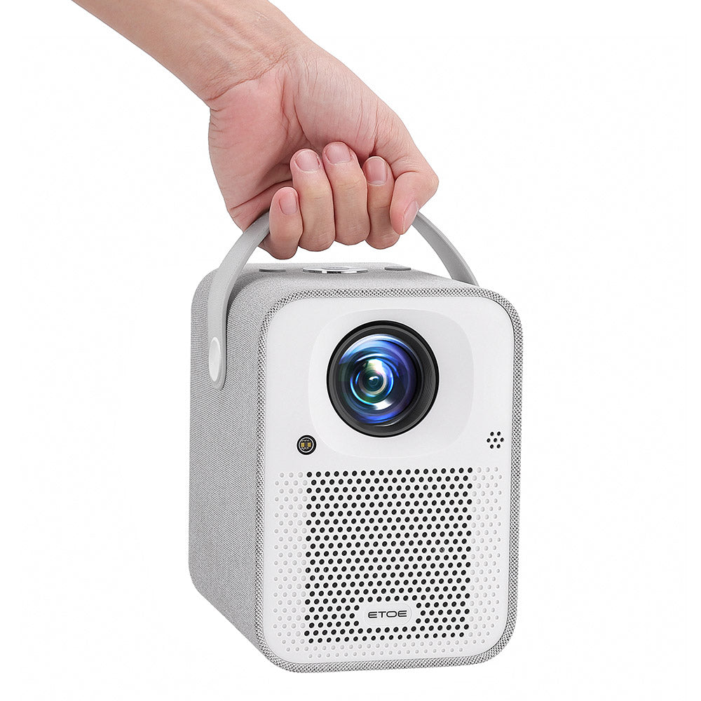 ETOE Seal Projector, 400 ANSI Lumens, Google TV, Native 1080P, Auto Focus &amp; Auto Keystone Correction, Google Assistant