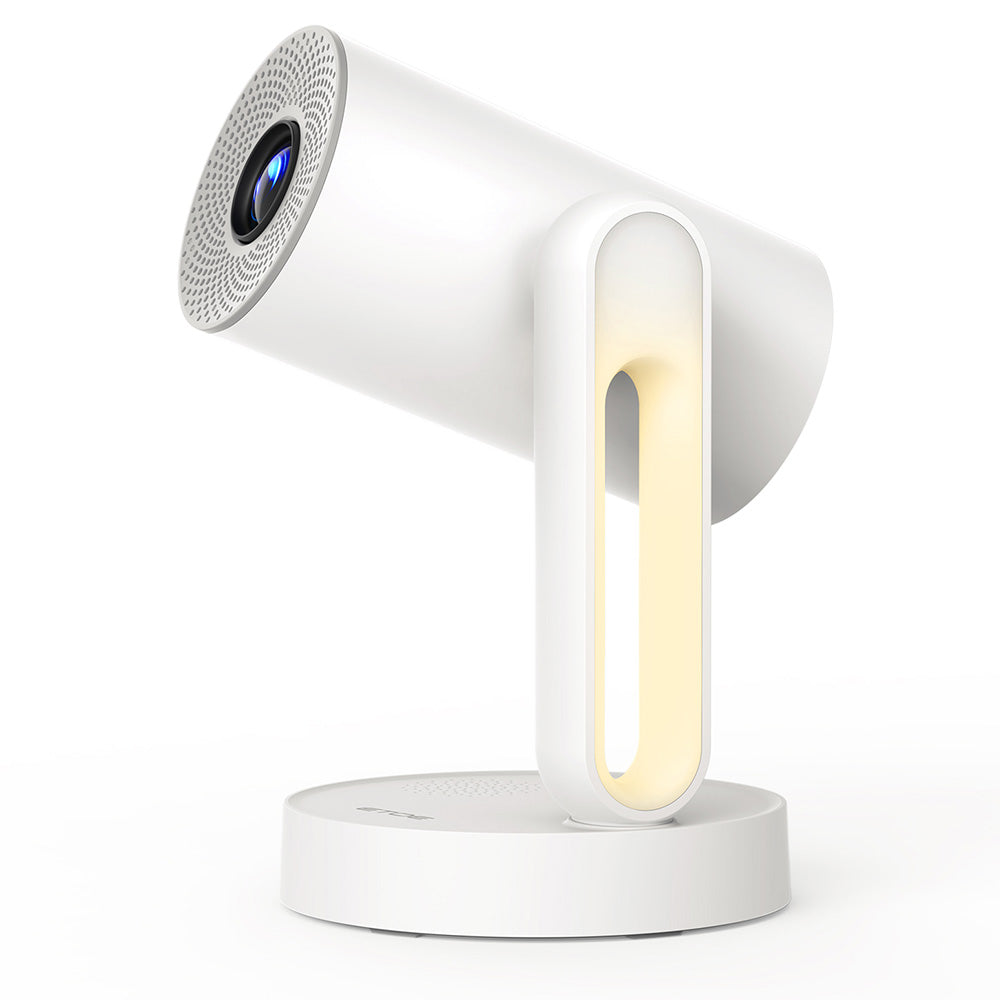 [Netflix &amp; Android TV Certifie] ETOE Starfish Projector, Android TV 11.0, Dolby Digital, Touch Night Light, 140° Rotation, 300 ANSI, 4K Decoding, Auto Keystone Correction, Built-in Chromecast, 5W Speaker