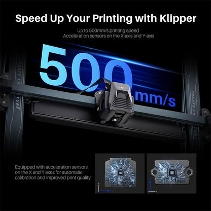 Elegoo Neptune 4 Plus 3D Printer, Auto Leveling, 500mm/s Max Printing Speed, Kllpper Firmware, 300 Celsius High Temperature Nozzle, Cooling Fan, WiFi Connection, 320*320*385mm