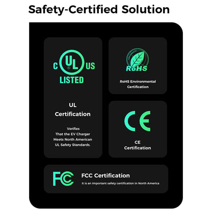 EG Evgoer EG-C0007 Extension Cord for Tesla, 16.4ft Cable, 32A Max Support 7.68kW with NACS Connector, IP66 Waterproof, for Level 1 and 2 EV Charger, Compatible with All Tesla Models