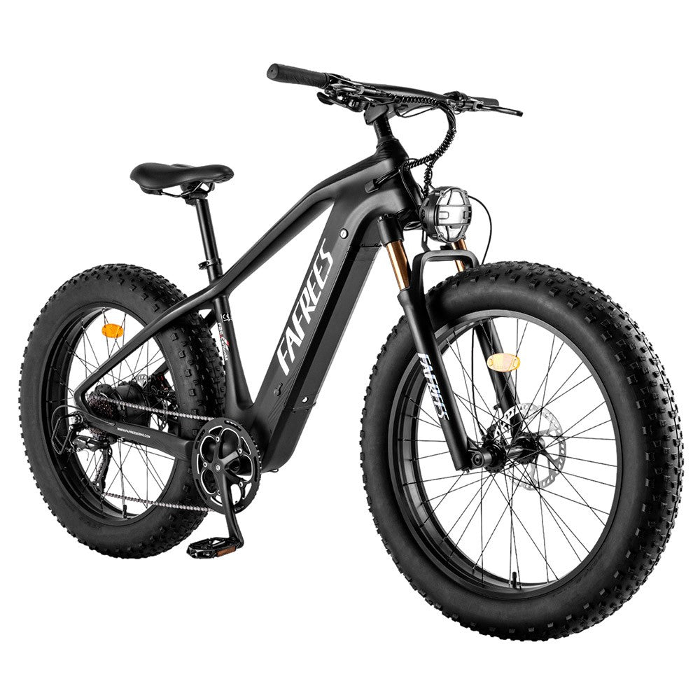 Fafrees F26 Carbon M E-bike 26*4.8 inch Air Tire 1000W Rear Drive 25km/h Max Speed 48V 22.5Ah Battery 120-140km Assist Range