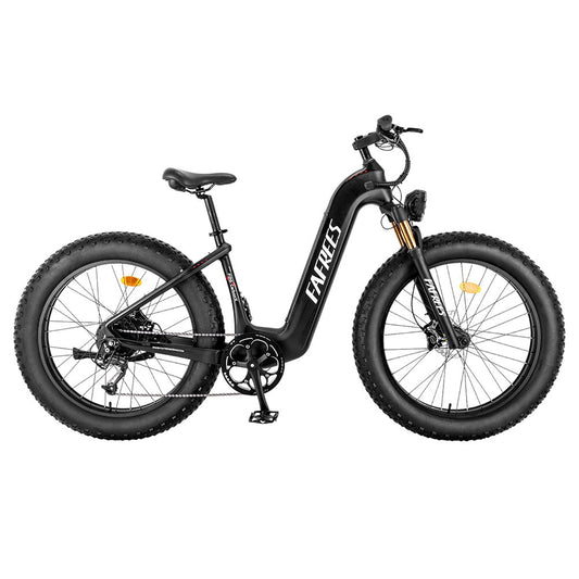 Fafrees F26 Carbon X E-bike 26*4.8 inch Air Tire 1000W Rear Drive 25km/h Max Speed 48V 22.5Ah Battery 120-140km Assist Range