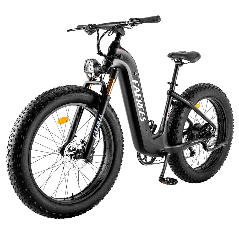 Fafrees F26 Carbon X E-bike 26*4.8 inch Air Tire 1000W Rear Drive 25km/h Max Speed 48V 22.5Ah Battery 120-140km Assist Range
