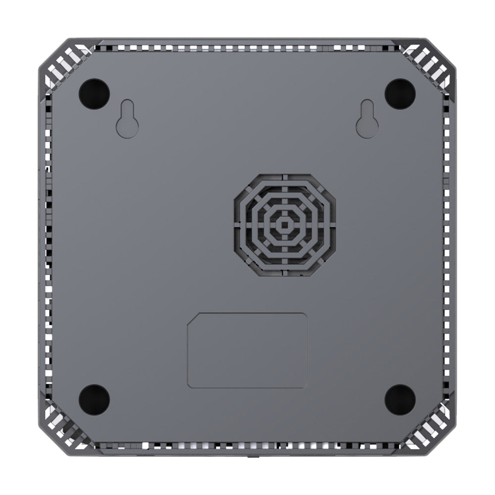 FIREBAT AK2 Mini PC, Intel N100 4 Cores Max 3.4GHz, 16GB RAM 512GB SSD, 2*HDMI 2.0 4K 60Hz Dual Screen Display, WiFi 5 Bluetooth 4.2, 2*USB 3.2 2*USB 2.0 1*LAN 1*Audio, Cooling Fan - EU Plug