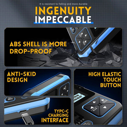 FNIRSI DSO-TC3 3 in 1 Digital Oscilloscope with P6100 High Voltage Probe, DDS Signal Generator, Transistor Tester, 1 Channel, 500Khz Bandwidth, 10MSa/s Sampling Rate, 6 Types of Waveforms