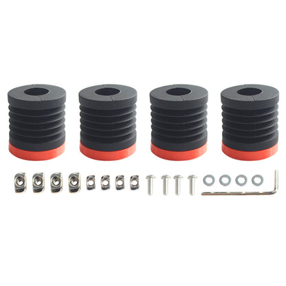 FYSETC Anti Vibration Feet, with Printed Copies, for Bambu Lab P1/X1, Ender 3, Prusa i3, Voron