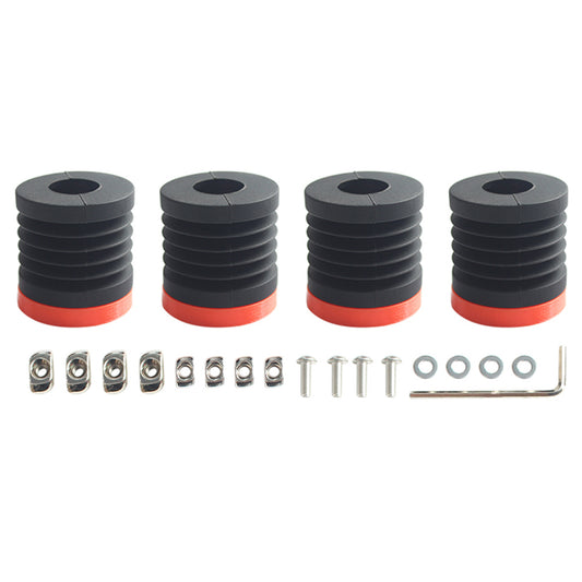 FYSETC Anti Vibration Feet, with Printed Copies, for Bambu Lab P1/X1, Ender 3, Prusa i3, Voron