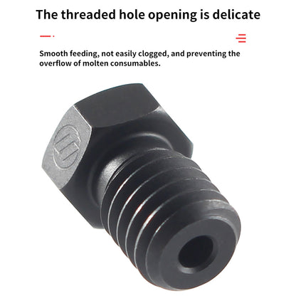 FYSETC E3D V6 0.3mm Tungsten Carbide Nozzle for VORON2.4/Trident/MK3S 3D Printer
