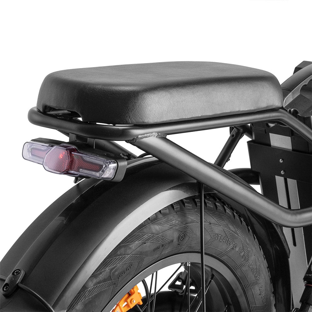 Fafrees F20 X-Max Electric Bike 20*4.0 inch Fat Tire 750W Brushless Motor 48V 30AH Battery 25km/h Default Max Speed 200km Max Range Shimano 7 Speed Gear Shift System Hydraulic Disc Brakes - Black