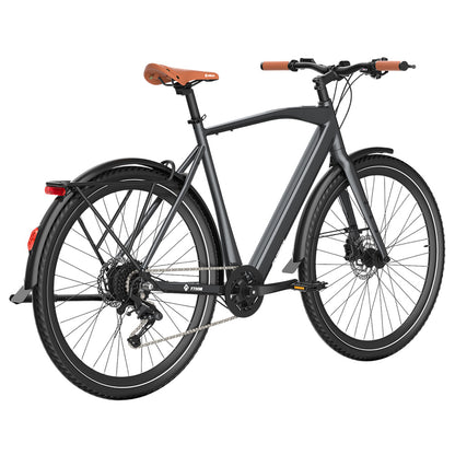 Fafrees F700M Electric Bike, 250W Motor, 36V 10Ah Battery, 700*42C Tires, 25km/h Max Speed, 100km Max Range, Hydraulic Disc Brakes, Torque Sensor, SHIMANO CUES 9-speed - Black