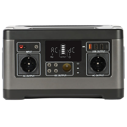 Flashfish P63 Portable Power Station, 520Wh/140400mAh Lithium Battery Solar Generator, 500W AC Output, 5xDC Ouputs, 4xUSB Outputs