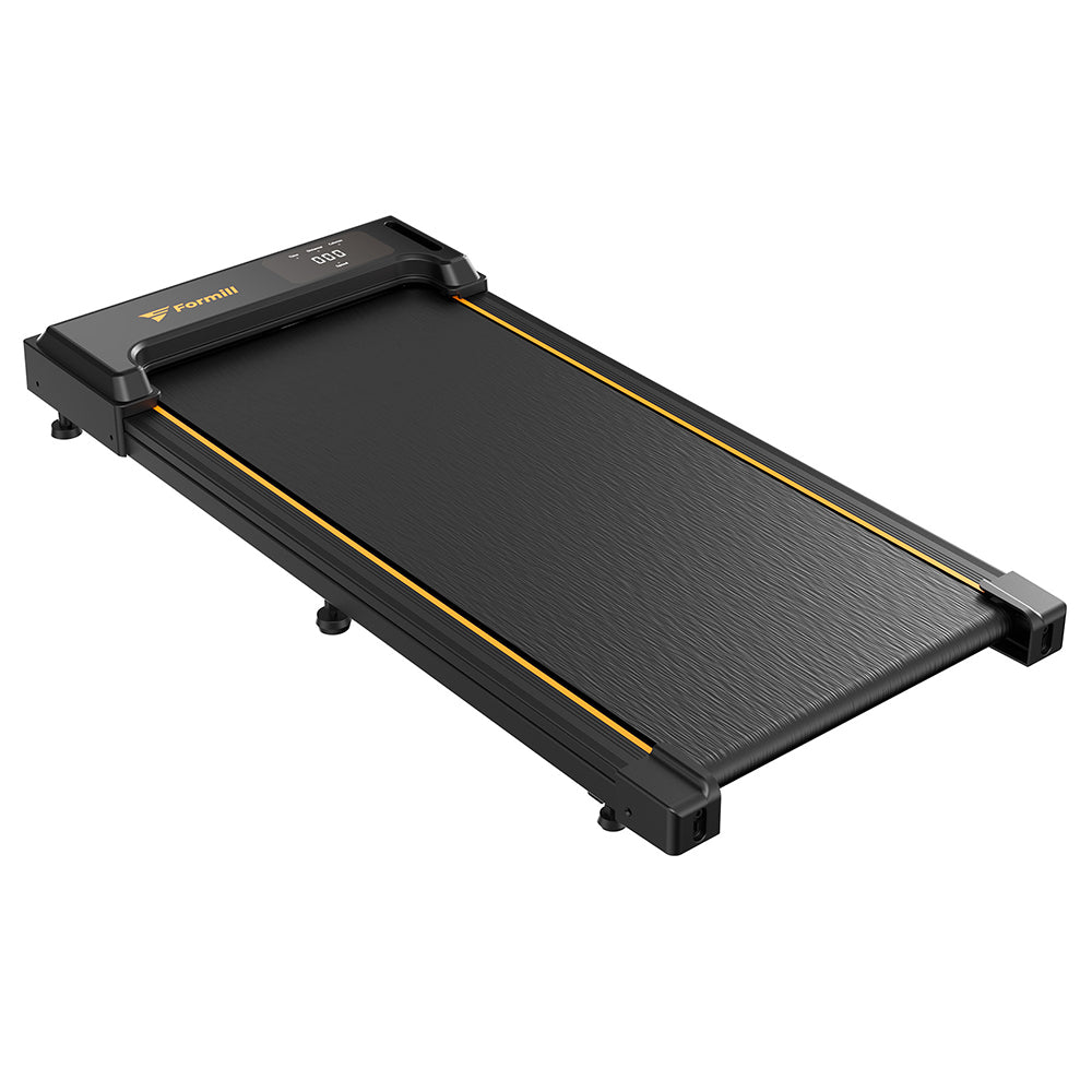 Formill FT-21 Walking Pad Treadmill, 1-6km/h Speed, 2.5 HP Motor, LCD Display, 7 Layer Running Belt, for Home &amp; Office