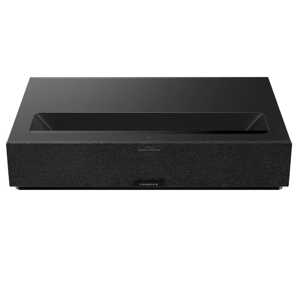 Formovie Theater Premium Triple Color 4K Laser Projector, 0.21:1 Ultra Short Throw Ratio, Google TV, Built-in Netflix, 2200 ISO Lumens, Dolby Vision &amp; Atmos, MEMC &amp; ALLM, 8-point Keystone Correction