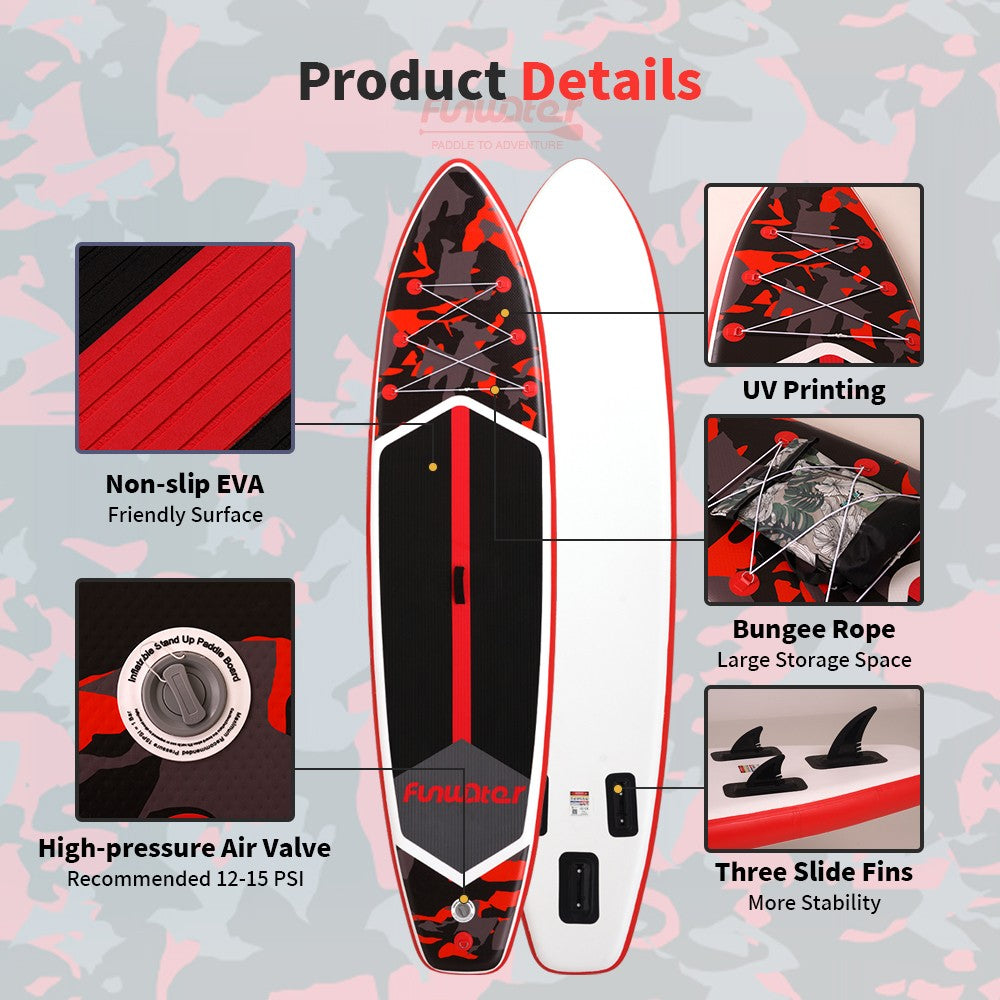 FunWater SUPFW32A Stand Up Paddle Board 350*84*15cm