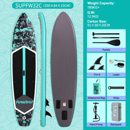 FunWater SUPFW32C Stand Up Paddle Board 350*84*15cm