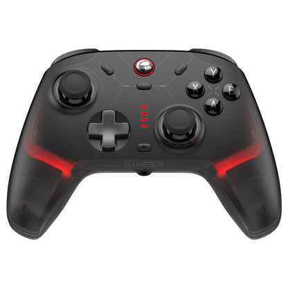 GameSir Cyclone 2 Game Controller with Charging Dock, Tri-mode Connection, Compatible with PC / Steam / Android / iOS / Switch, Mag-Res TMR Sticks, 3 Trigger Modes, Rumble Motors, RGB Lights - Black, Bundle Edition