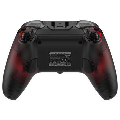 GameSir Cyclone 2 Game Controller with Charging Dock, Tri-mode Connection, Compatible with PC / Steam / Android / iOS / Switch, Mag-Res TMR Sticks, 3 Trigger Modes, Rumble Motors, RGB Lights - Black, Bundle Edition